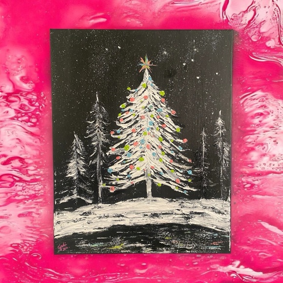 Original Festive/Holiday Painting - Picture 3 of 7